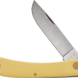 CASE KNIVES YELLOW SYNTHETIC SMOOTH SOD BUSTER JR