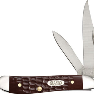 CASE KNIVES JIGGED BONE SYNTHETIC PEANUT