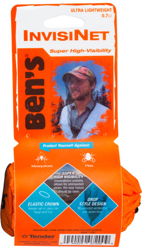 ARB BEN'S INVISINET HEADNET ULTRA HIGH VISIBILITY .7 OZ
