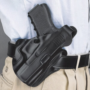 DESANTIS THUMB BREAK SCABBARD RH OWB LEATHER GLK 192336 BL