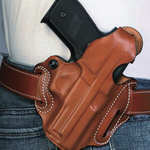 DESANTIS THUMB BREAK SCABBARD RH OWB LEATHER GLK 192336 TN